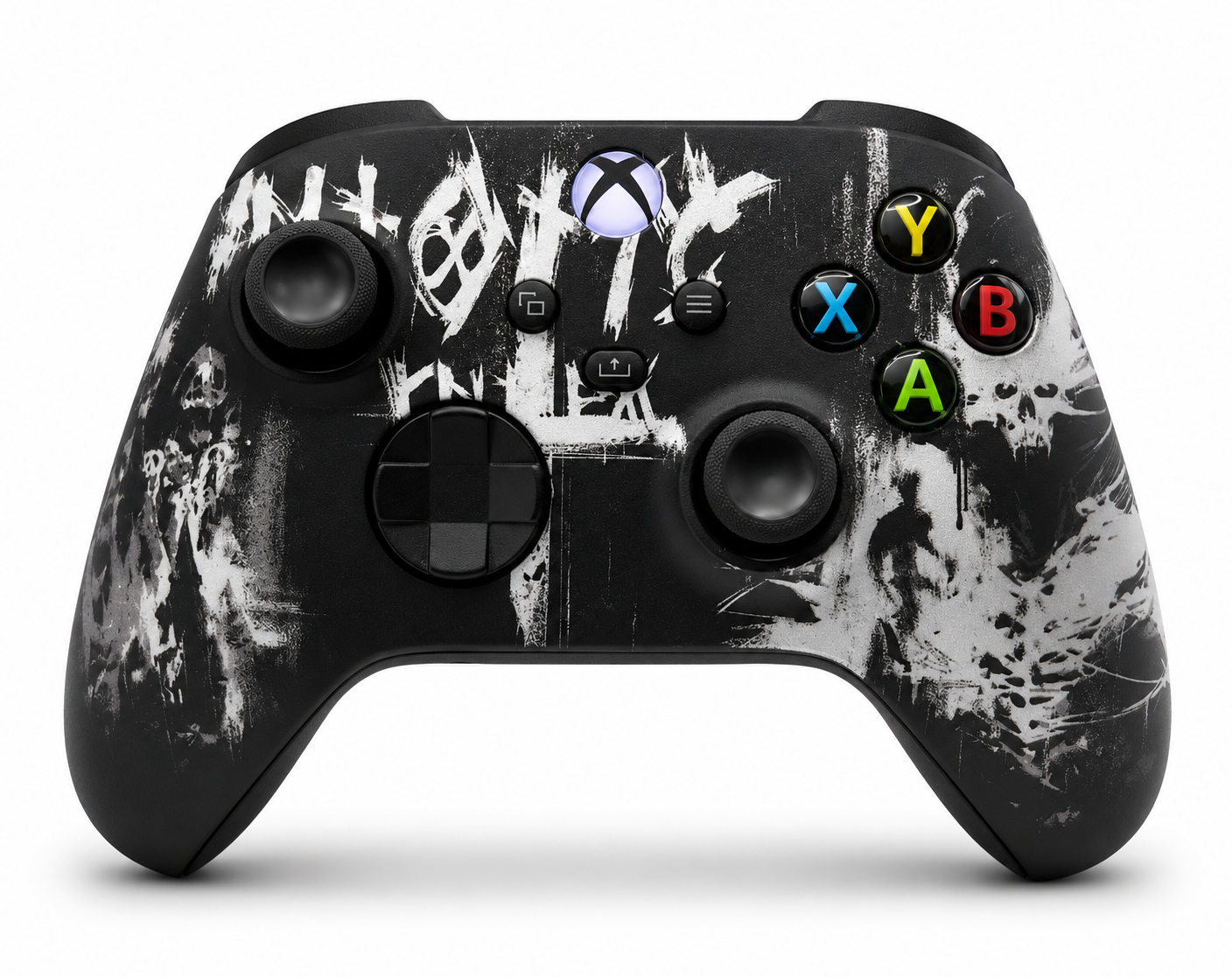 Custom Xbox Series X Controller | Darkness Falls Design | Genuine Microsoft Controller | Refurbished | 6 Month Warranty