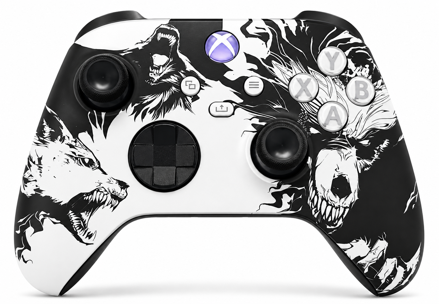 Custom Xbox Series X Controller |   New Wolves Soul Design | Genuine Microsoft Controller | Refurbished | 6 Month Warranty