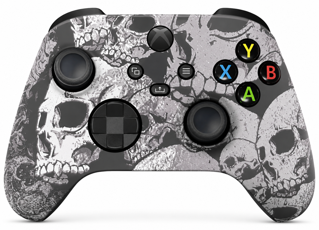 Custom Xbox Series X Controller |   Secluded Skulls Design | Genuine Microsoft Controller | Refurbished | 6 Month Warranty