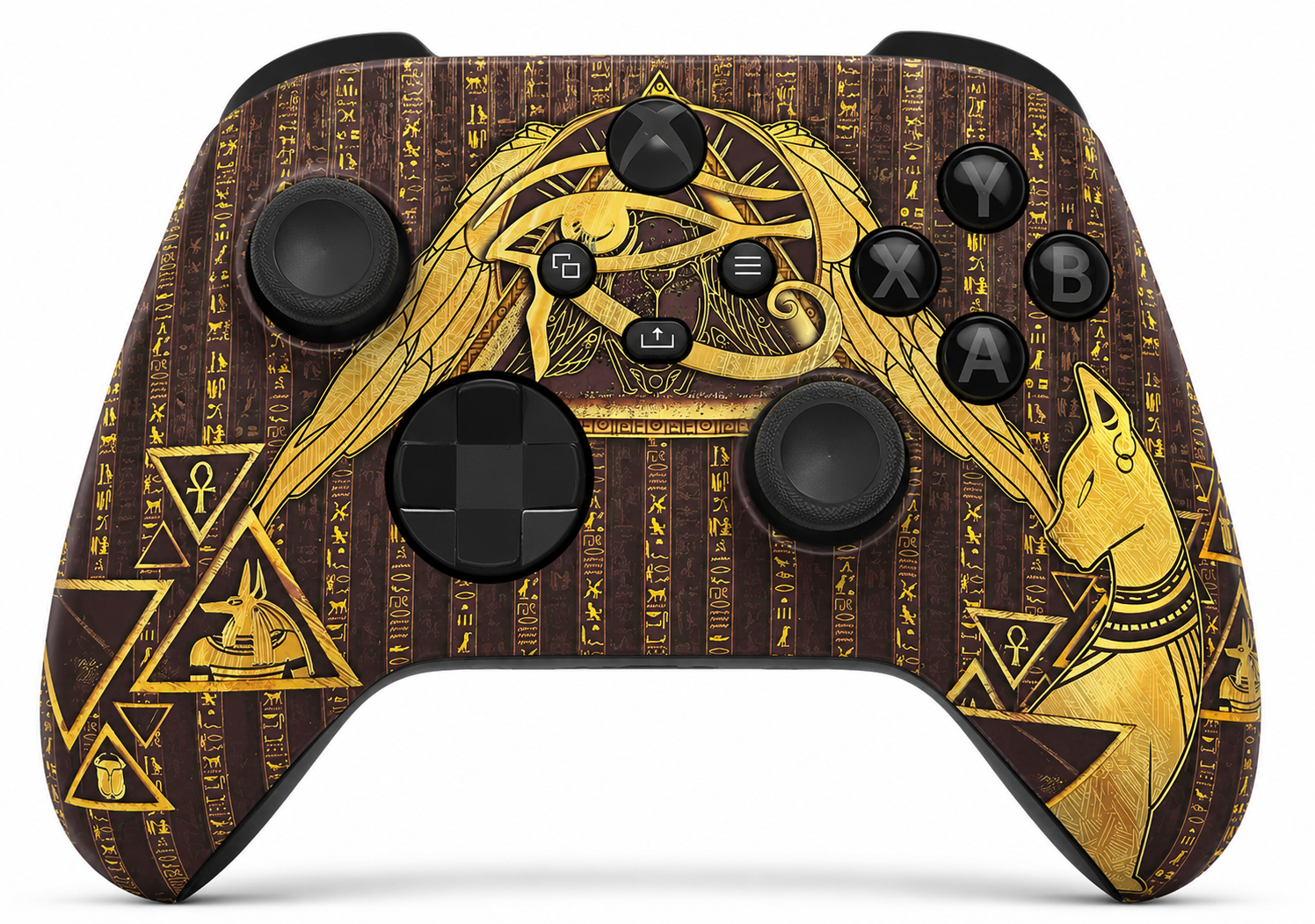 Custom Xbox Series X Controller |   Eye of Providence Pyramid Design | Genuine Microsoft Controller | Refurbished | 6 Month Warranty