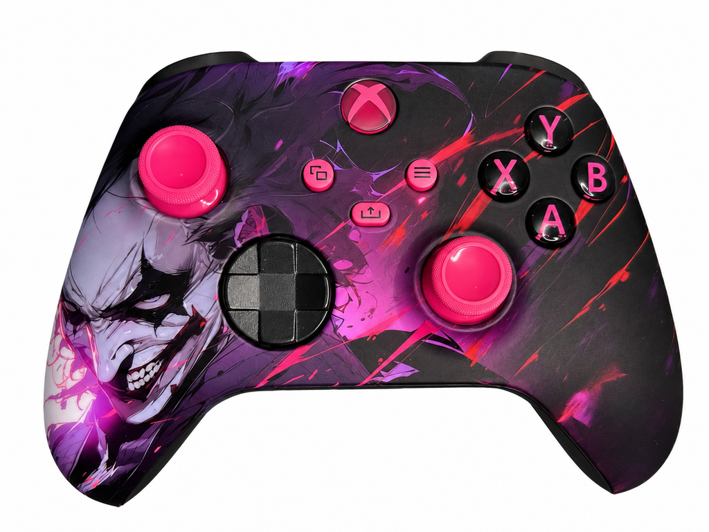 Custom Xbox Series X Controller |   Joker I’m Always Smiling Design | Genuine Microsoft Controller | Refurbished | 6 Month Warranty