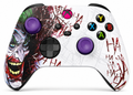 Custom Xbox Series X Controller |  Joker Clown Hahaha Design | Genuine Microsoft Controller | Refurbished | 6 Month Warranty